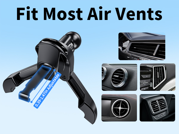 xuenair can fan usb for ac air vent, compatible for car sedan suv pickup truck rv van