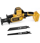 Brushless Reciprocating Saw Compatible with DeWalt 20V MAX Battery(Tool Only), 3,000 SPM One-Hand...