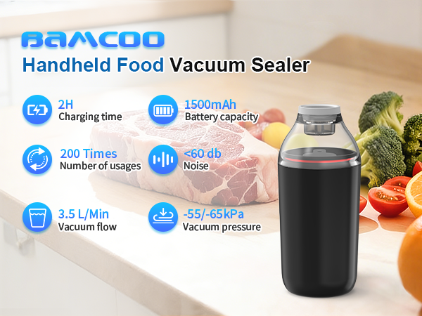 handheld food vacuum sealer
