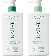 Native Scalp Detox Shampoo and Conditioner, Eucalyptus &amp; Mint, Naturally Derived Ingredients | Al...