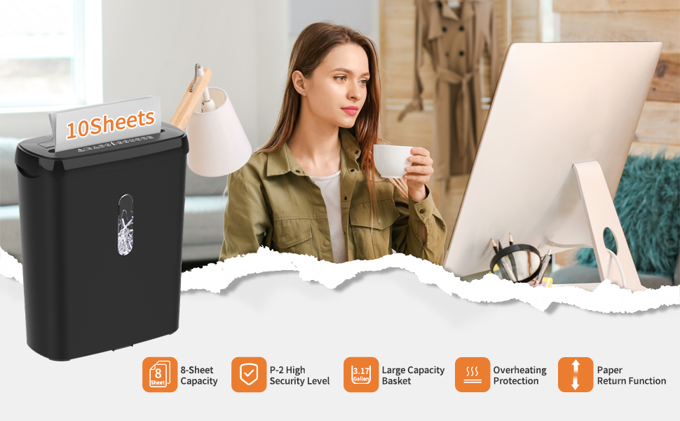 Strip Cut Paper Shredder