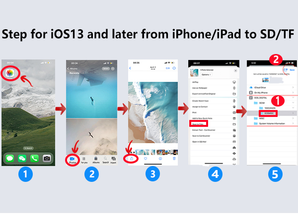 iPhone SD card reader USB C USB C SD card reader for iPhone15 USB C memory card reader for iPhone