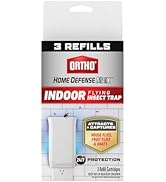 Ortho Home Defense Max Indoor Flying Insect Trap Refills - Light Sticky Trap for House Flies, Fru...