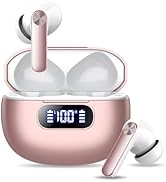 Wireless Earbuds, Bluetooth 5.3 Headphones LED Power Display, 2025 New Wireless Earphones, 4 ENC ...