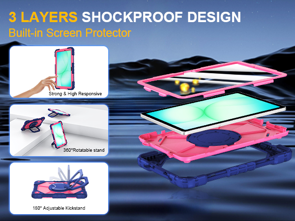 galaxy tab a9 plus case samsung galaxy tab a9+ case