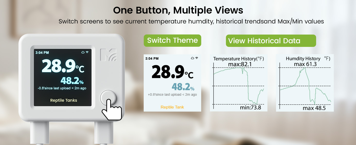 One Button, Multiple Views