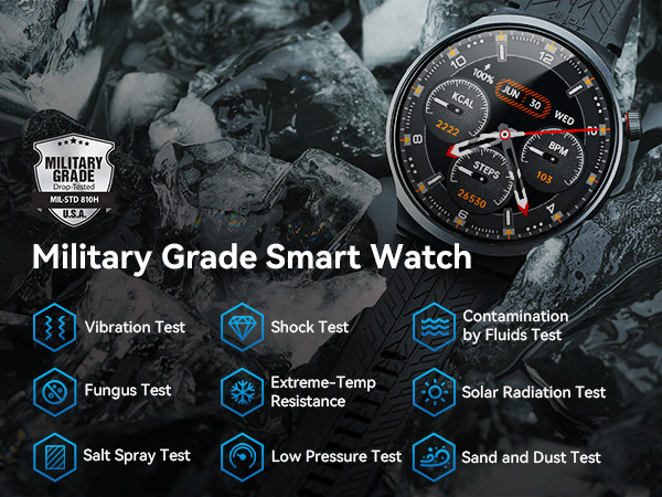 military smart watch