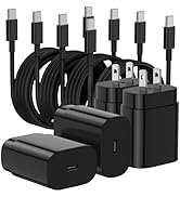 Essri Type C Charger Fast Charging for Samsung Galaxy S25 S24 S23 S22 Note 20,4Pack 25W Super USB...