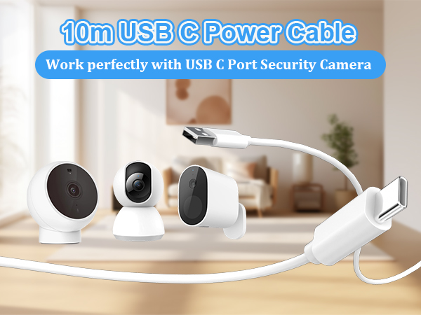 USBC Power Extension Cable charger cord