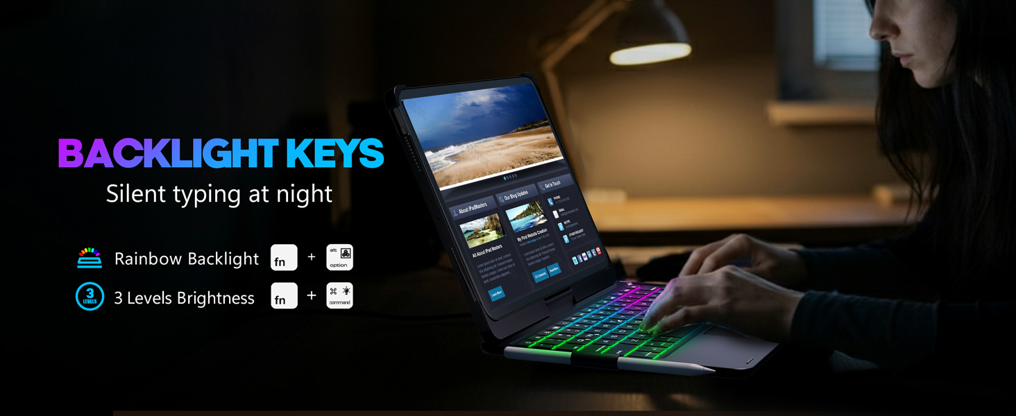 ipad a16 case with keyboard