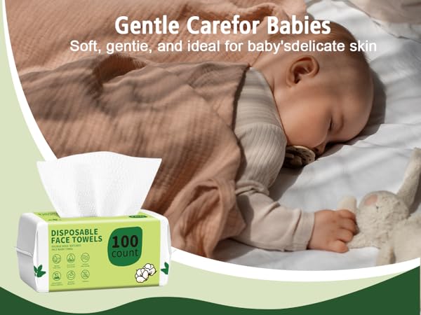biodegradable face towels