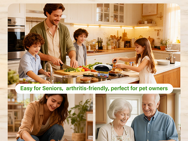 automatic can opener for arthritis hand