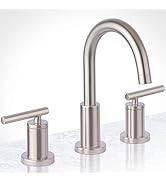 Miseno MNO1343LZBN Miseno MNO1343L Mia Widespread Bathroom Faucet - Includes Brass Push-Pop Drain...