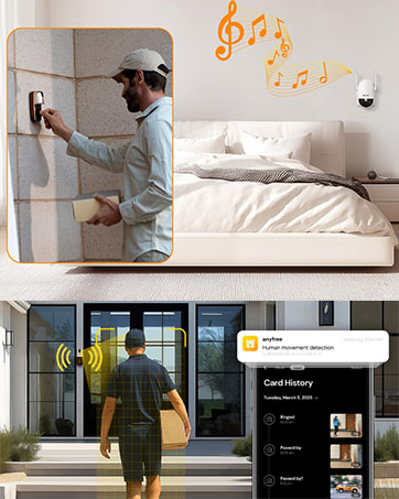 Video doorbell with ringtone