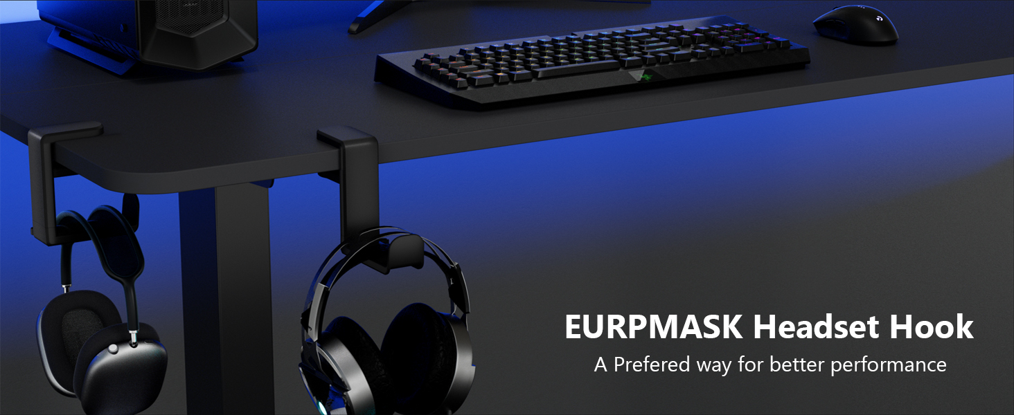 EURPMASK Headphone hook