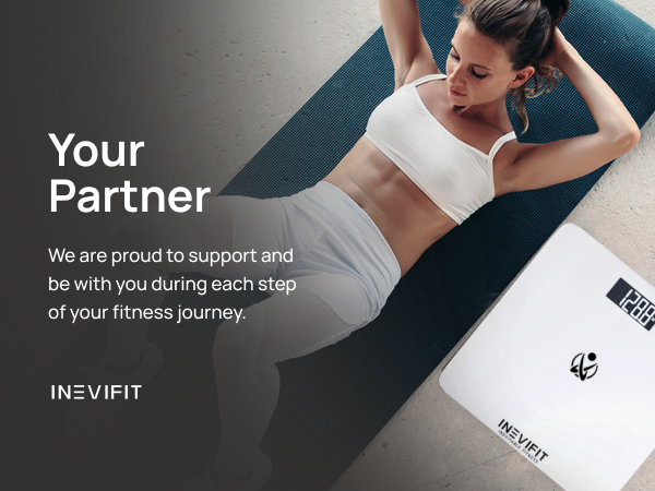 I-BS001W - INEVIFIT - Best Digital Bathroom Scale - Premium A+ - Mobile