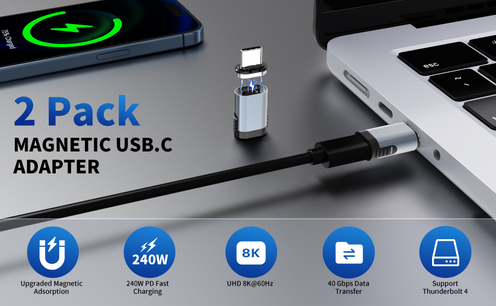 usb c magnetic adapter