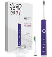 Voom Sonic Pro 7 Electric Toothbrush for Adults, Sonicare Electric Toothbrush with 40000 VPM w/ 5...