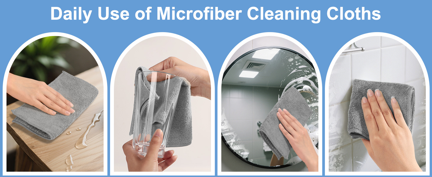 microfiber cleaning cloths