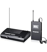 TAKSTAR WPM-200 UHF Wireless in-Ear Monitor System 6 Channels & Bodypack Monitoring, 164Ft Transm...