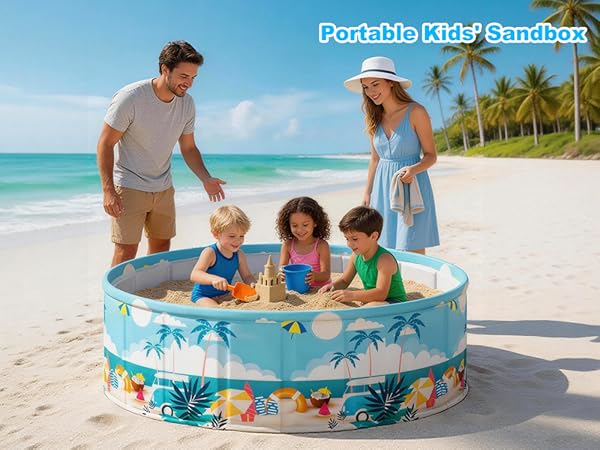 Portable Kids&amp;#39; Sandbox