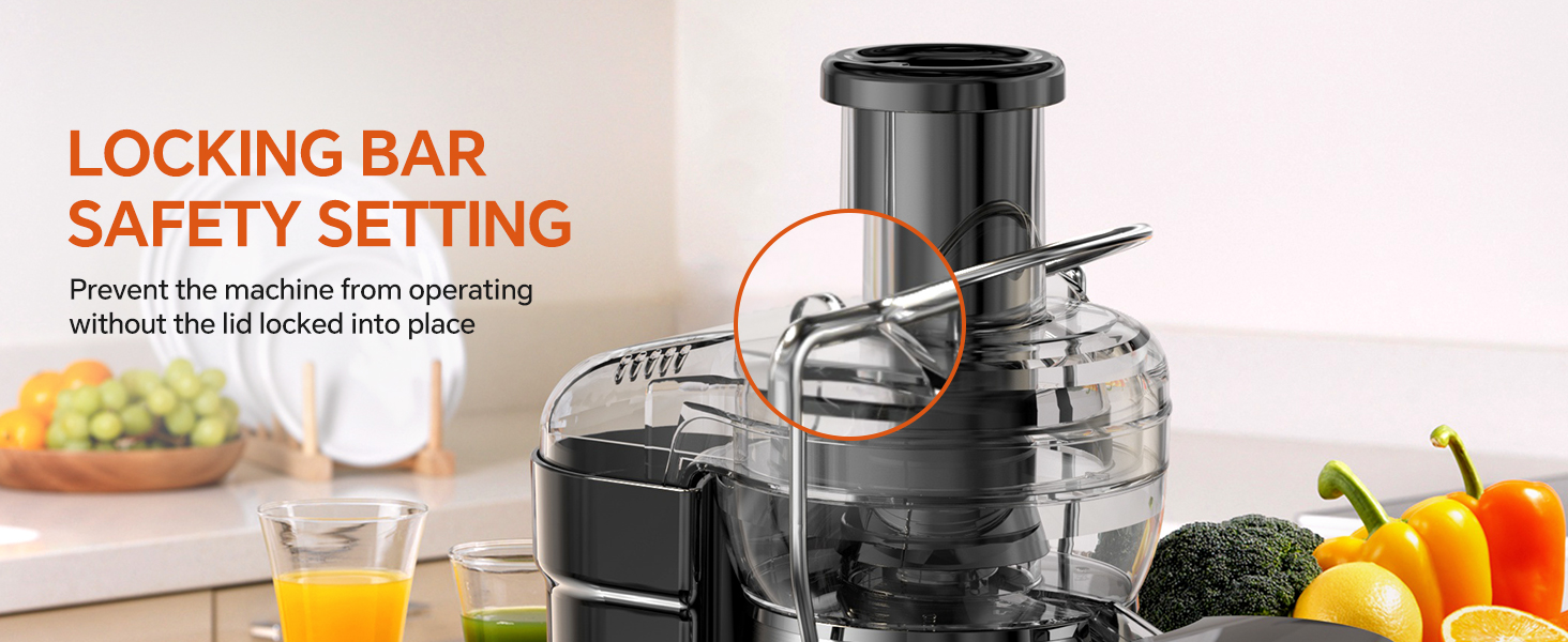 LOCKING BAR SAFETY SETTING