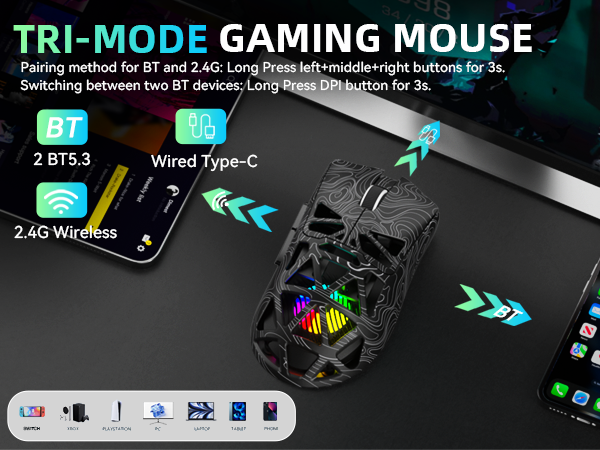 AULA SC620 wireless gaming mouse