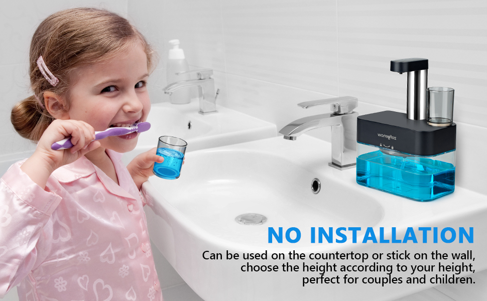 kids mouthwash dispenser
