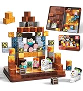 Mini Magnetic Blocks with Magnet Box - 60PCS Magnetic Building Blocks for Kids Ages 4-8, Magnet B...