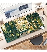 Anime Frog Gaming Mouse Pad Cute, Large Mouse Pads for Desk, Anime Extended Desk Mousepad with No...
