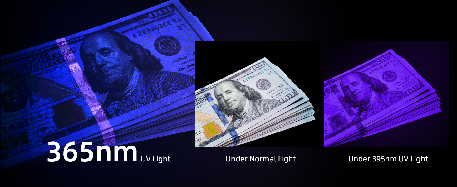 uv flashlight 365nm
