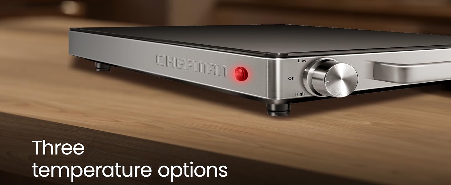 Three Temperature options