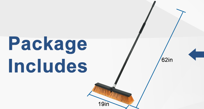 push broom outdoor heavy