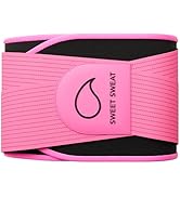 Sports Research Sweet Sweat Waist Trimmer Pro Series - Shapewear Belt w/Adjustable Straps for Str...