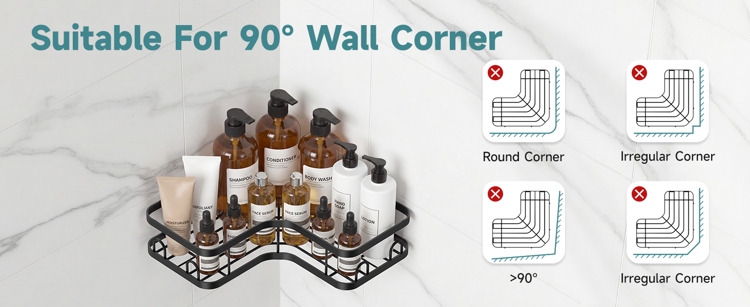 suitable for 90 degree wall corner
