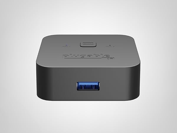 Connect a kvm usb switch via USB 3.0 port to streamline workflows in office setups.