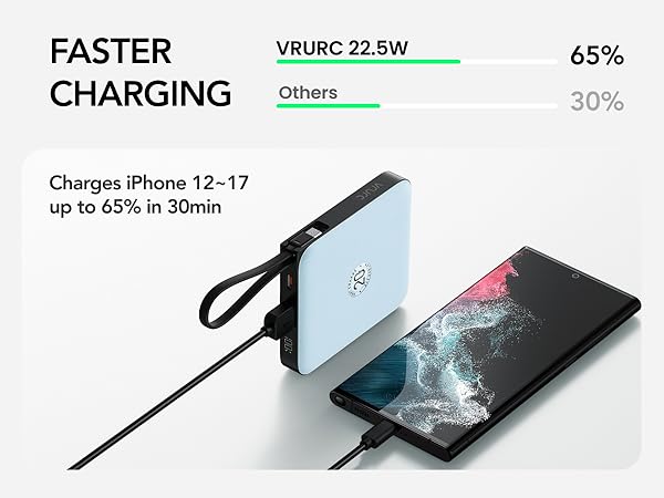 iphone portable charger fast charging
