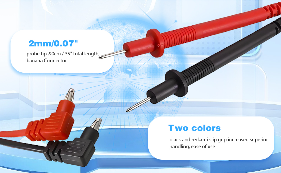  Multimeter Voltmeter Test Lead Probe Wire