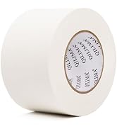 QILIMA White Gaffers Tape 3 Inch x 60 Yards - Professional Grade Floor Tape for Electrical Cords ...