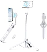 Vimose Magnetic Tripod for iPhone, Mini Selfie Stick Tripod for Magsafe, 360° Rotatable Portable ...