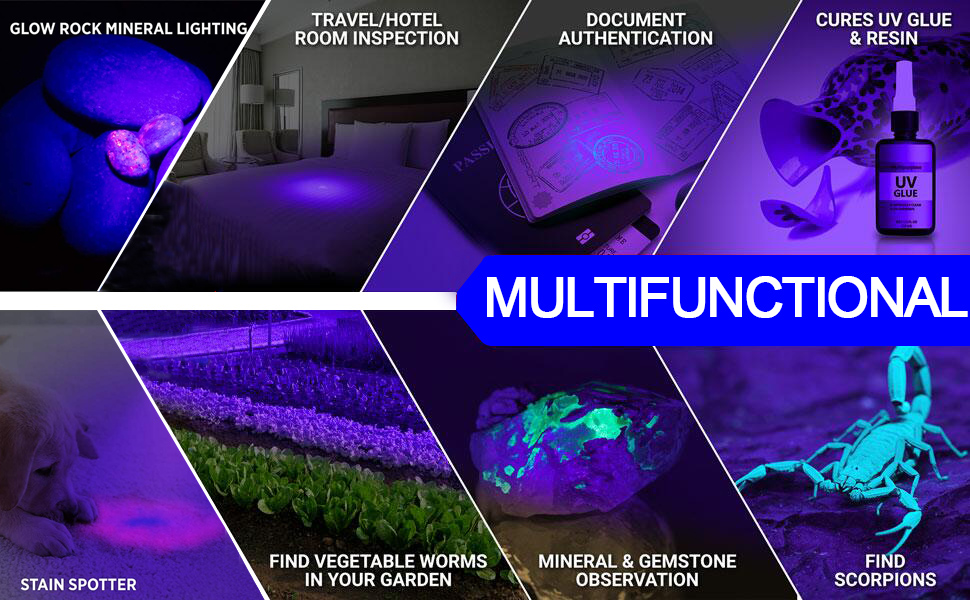 black light flashlight