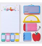 Hommie Sticky Notes Set, Teaching is A Work of Heart Divider Sticky Planner Sticky Note Teacher A...