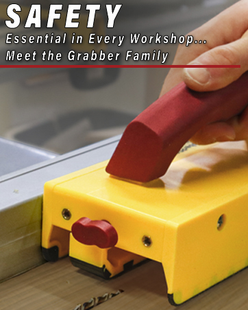 Milescraft woodworking safety tools grabber pro table saw band saw router tabel