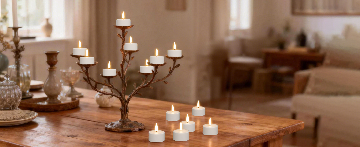 rechargeable tea lights