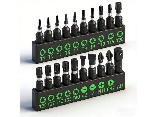 SWANLAKE 20PCS Tamper Resistant Star Bit Set,Torx Bit Set, Impact Grade Security Torx Bits Set,1/...