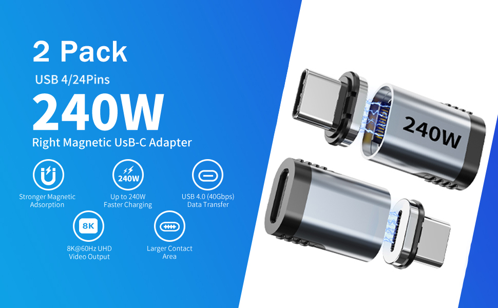 USB C Magnetic Adapter