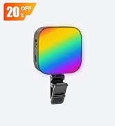 ULANZI U60 RGB Video Lights Black LED Camera Light 360° Full Color Portable Photography Lighting ...