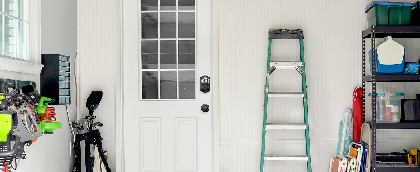 Suitable for front, side, back, basement, and garage doors