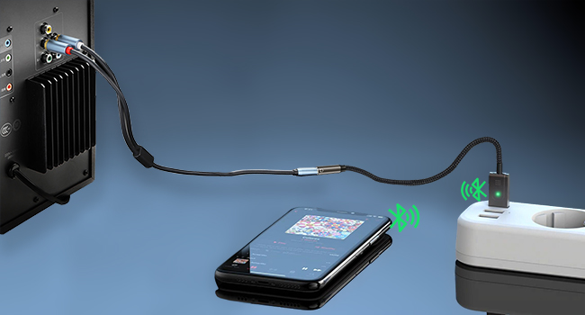 aux input to bluetooth adapter