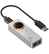 Fosi Audio DS3 USB-C DAC Amp Dongle, Portable Headphone Amplifier with Gaming 7.1 Spatial Audio, ...